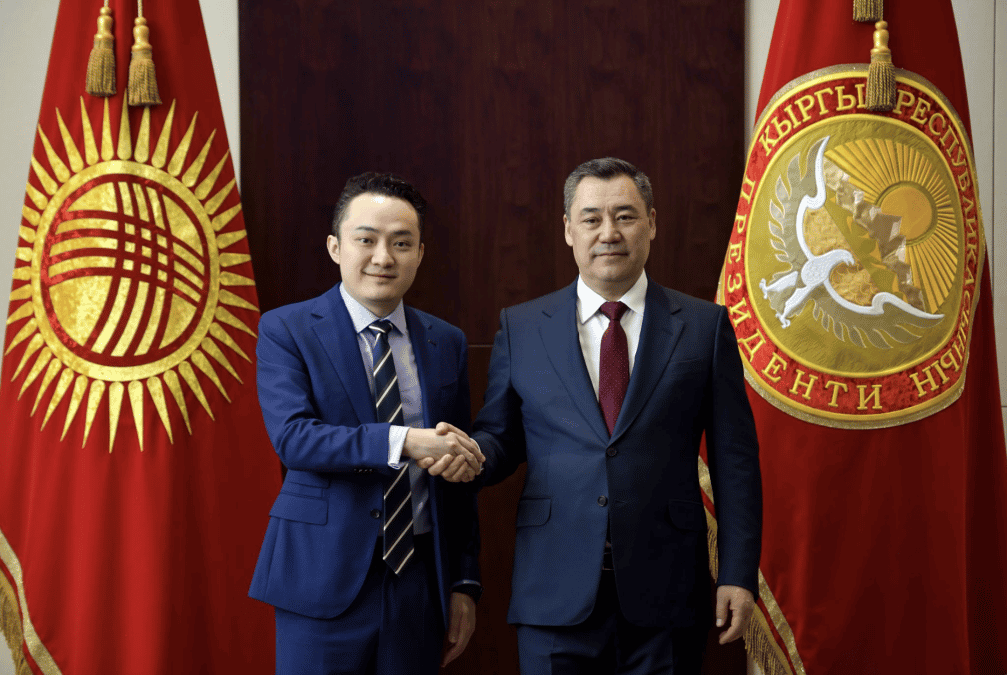 Justin Sun Presents Proposals to President Japarov to Advance Kyrgyzstan’s Vision as a Web3, AI Innovation Hub